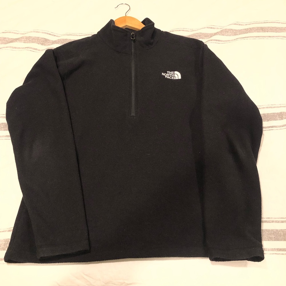 Black Medium North Face 1/4 Quarter Zip Thermal